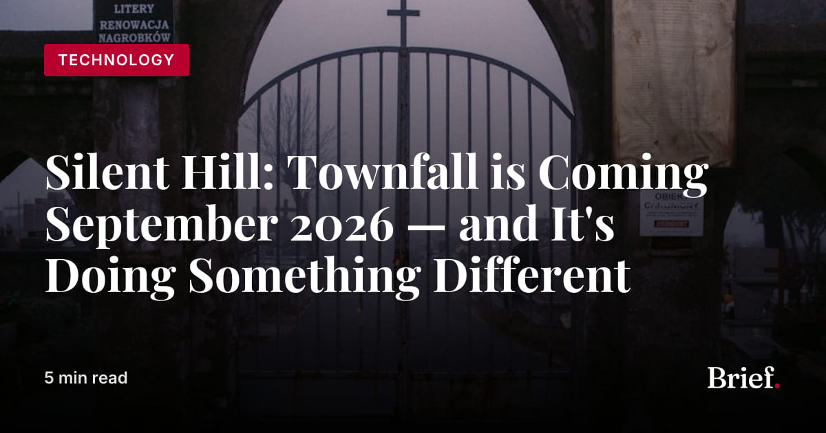 Silent Hill: Townfall is Coming September 2026 — and It's Doing ...
